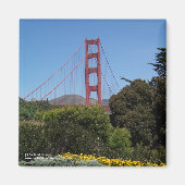 Golden Gate Bridge Magnet (Voorkant)
