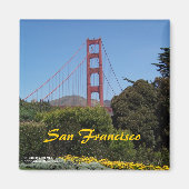Golden Gate Bridge Magnet (Voorkant)