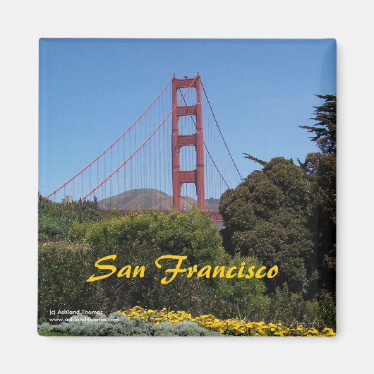 Golden Gate Bridge Magnet (Voorkant)