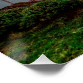 Golden Gate Bridge met Sun Shining through. Perfect Poster (Hoek)