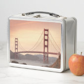 Golden Gate Bridge Metal Lunch Box (In situ)