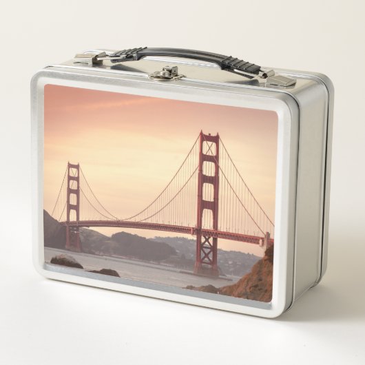 Golden Gate Bridge Metal Lunch Box (Voorkant)