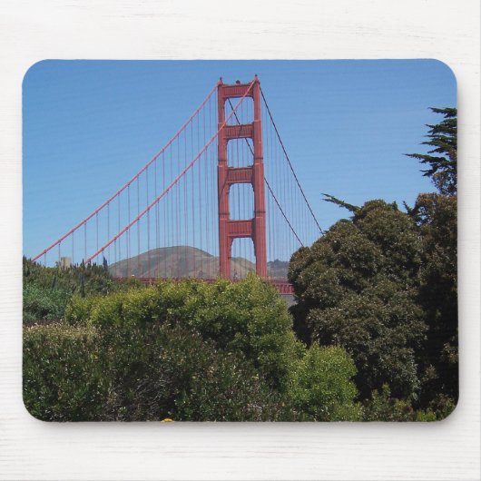 Golden Gate Bridge Mousepad Muismat (Voorkant)