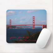 Golden Gate Bridge Mousepad Muismat (Met muis)