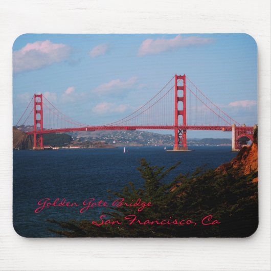 Golden Gate Bridge Mousepad Muismat (Voorkant)