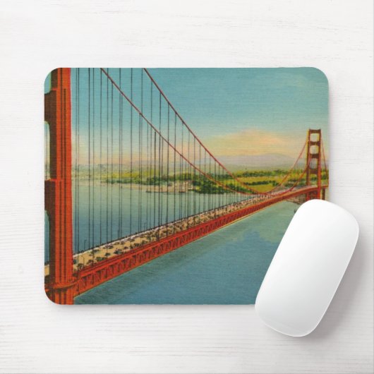  Golden Gate Bridge Mousepad Muismat (Met muis)