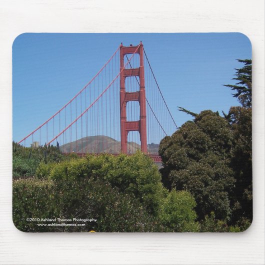 Golden Gate Bridge Mousepad Muismat (Voorkant)