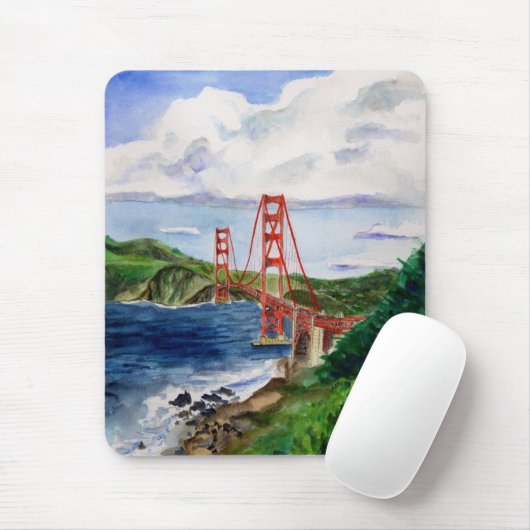 Golden Gate Bridge Mousepad Muismat (Met muis)