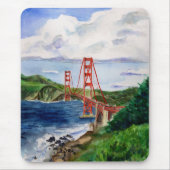Golden Gate Bridge Mousepad Muismat (Voorkant)