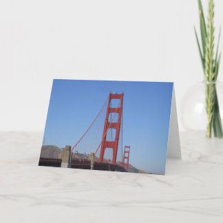 Golden gate bridge Notecard 2 Kaart