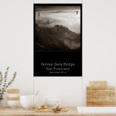 Golden Gate Bridge november 2014 #1 Poster (Keuken)