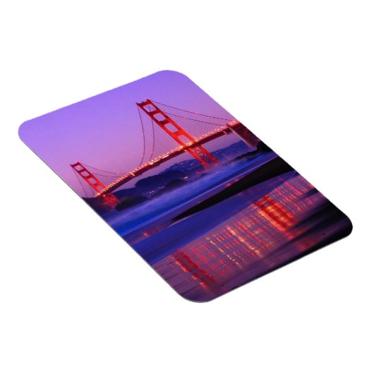 Golden Gate Bridge on Baker Beach at Sundown Magneet (Rechterzijde)