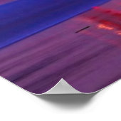 Golden Gate Bridge on Baker Beach at Sundown Poster (Hoek)