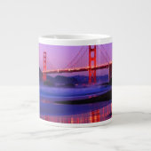 Golden Gate Bridge op Baker Beach bij zonsondergan Grote Koffiekop (Voorkant)