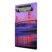 Golden Gate Bridge op Baker Beach bij zonsondergan Mini Klembord (Angled2)