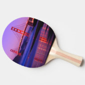 Golden Gate Bridge op Baker Beach bij zonsondergan Tafeltennisbatje (Zijkant)