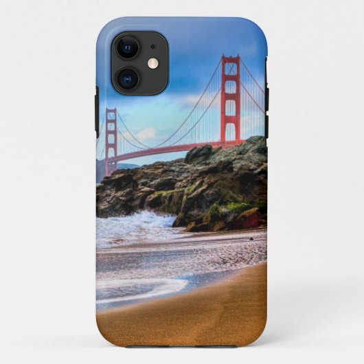 Golden Gate Bridge op zonsondergang Case-Mate iPhone Case (Achterkant)