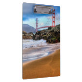 Golden Gate Bridge op zonsondergang Klembord (Rechts)