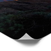 Golden Gate Bridge op zonsondergang Poster (Hoek)