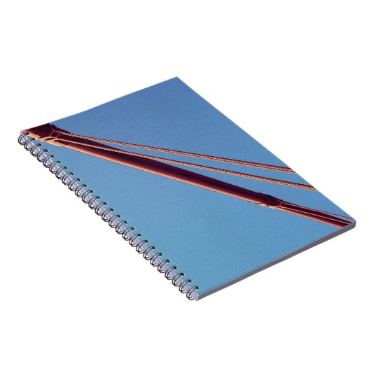 Golden Gate Bridge-ophangingskabel Notitieboek (Rechterzijde)