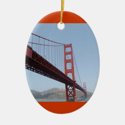 Golden Gate Bridge Ornament (Voorkant)