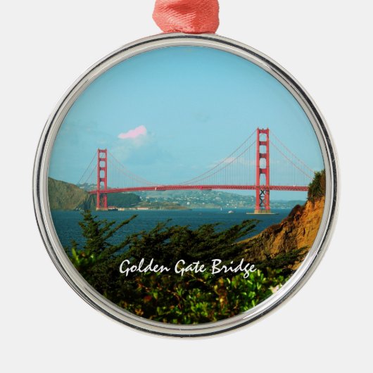 Golden Gate Bridge Ornament (Voorkant)
