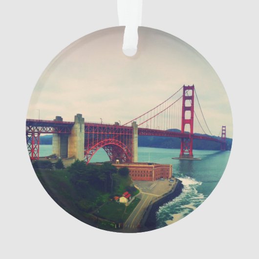 Golden Gate Bridge Ornament (achterkant)