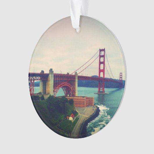 Golden Gate Bridge Ornament (voorkant)