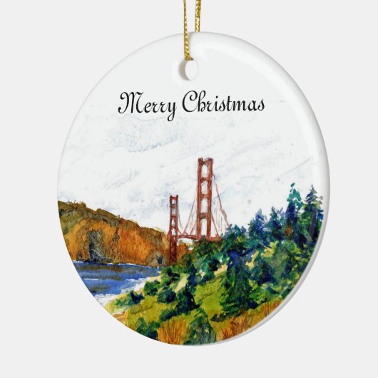 Golden Gate Bridge Ornament (Links)