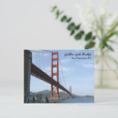 Golden Gate Bridge - overdag Briefkaart (Staand voorkant)