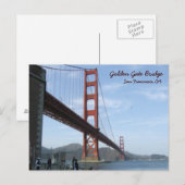 Golden Gate Bridge - overdag Briefkaart (Voorkant / Achterkant)