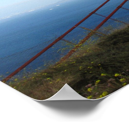 Golden Gate Bridge Panorama Poster (Hoek)