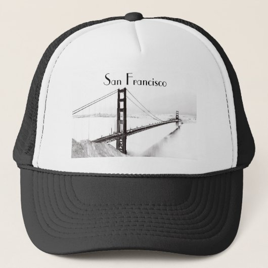 Golden Gate Bridge Pet, San Francisco Trucker Pet (Voorkant)