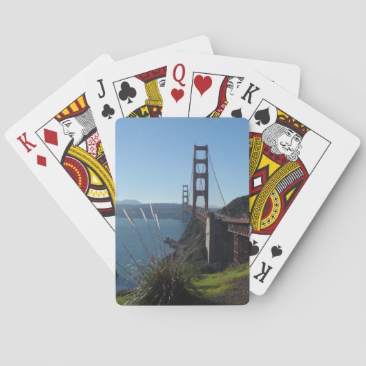 Golden Gate Bridge Pokerkaarten (Achterkant)