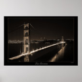 Golden Gate Bridge Poster (Voorkant)
