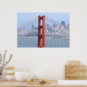 Golden Gate Bridge Poster (Keuken)