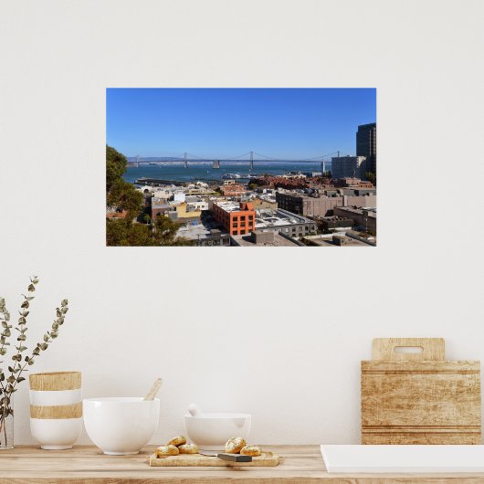 Golden Gate Bridge Poster (Keuken)