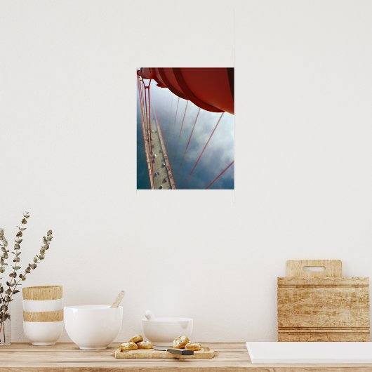 Golden Gate Bridge Poster (Keuken)