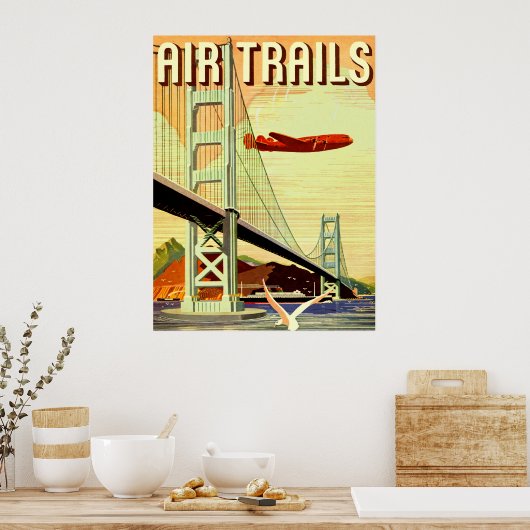Golden Gate Bridge Poster (Keuken)