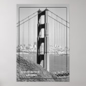 Golden Gate Bridge Poster (Voorkant)