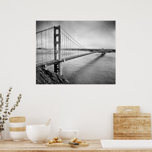 Golden Gate Bridge Poster (Keuken)