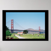 Golden Gate Bridge Poster (Voorkant)
