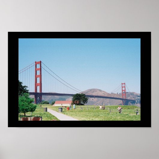 Golden Gate Bridge Poster (Voorkant)
