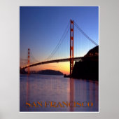 Golden Gate Bridge Poster (Voorkant)