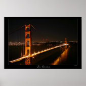 Golden Gate Bridge Poster (Voorkant)