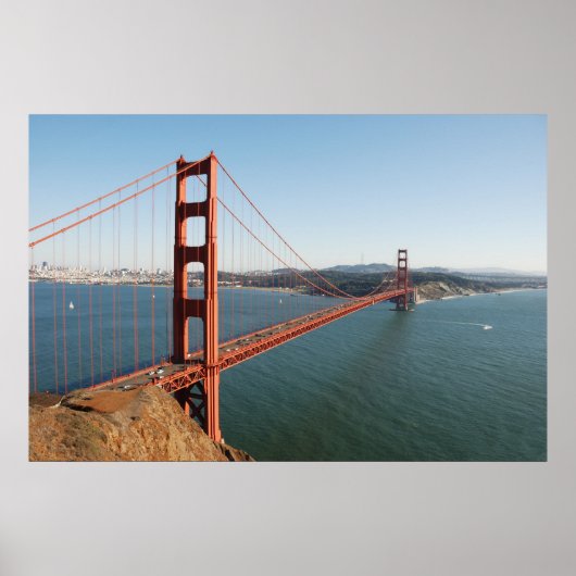 Golden Gate Bridge Poster (Voorkant)