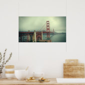 Golden Gate Bridge Poster (Keuken)