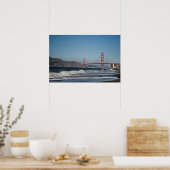 Golden Gate Bridge Poster (Keuken)
