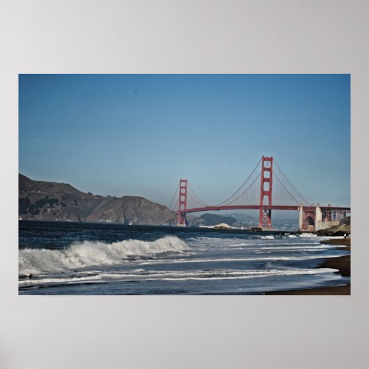 Golden Gate Bridge Poster (Voorkant)