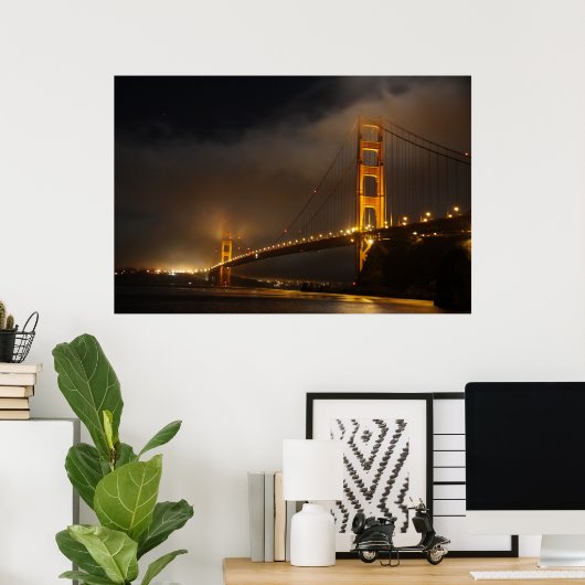 Golden Gate Bridge, Poster (Thuiskantoor)